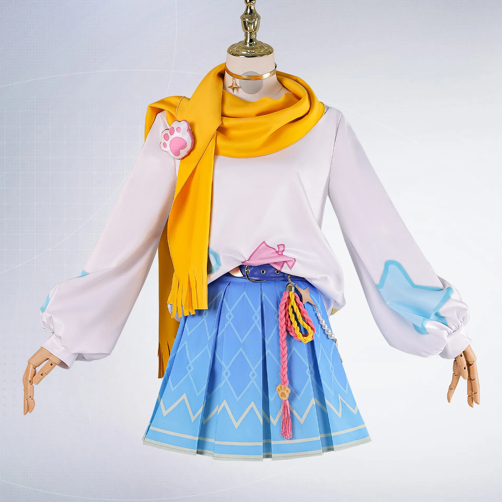 

Line Dog Xiao Qiao Cosplay Costumes Game Character Halloween Party Costume Performance Clothing for Adult Women