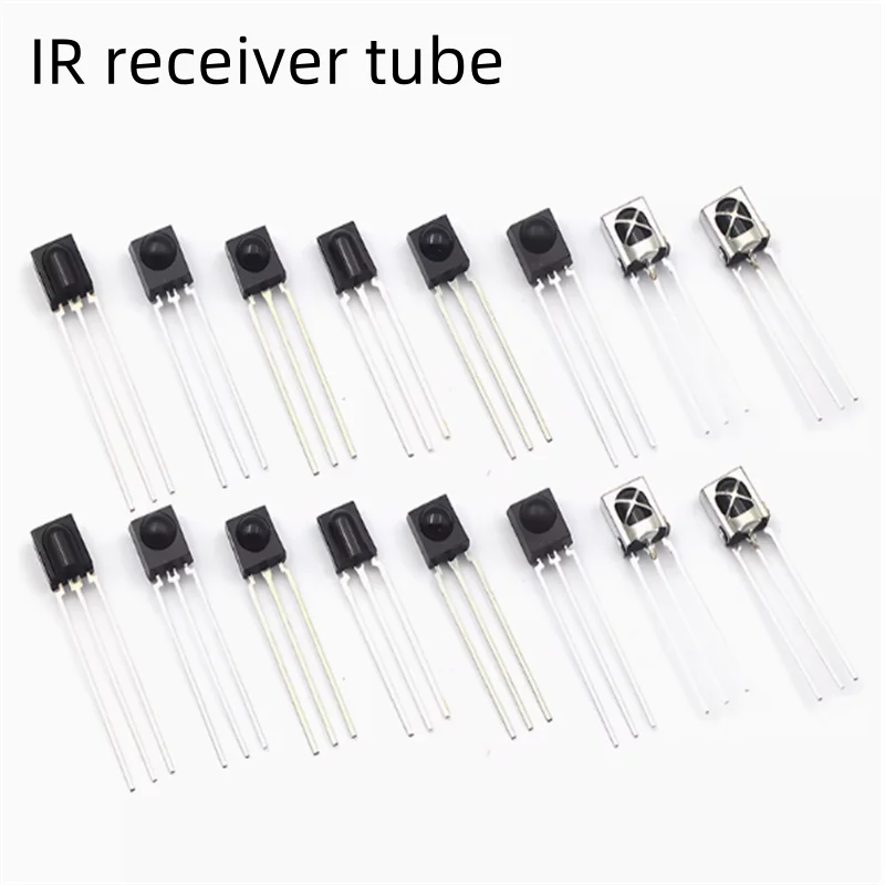 

10pcs HS0038 0038B 0038BD Integrated infrared receiver tube Universal Remote Control Receiver DIP3 New and Original