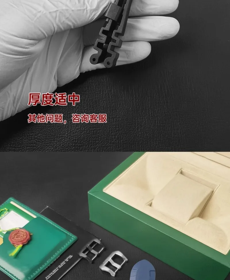 FUYIJIA Custom P-anerai S-UBMERSIBLE Original Watchbands 22MM×20MM 24MM×22MM 26MM×24MM Rubber Strap Steel Pin Buckle Wristband