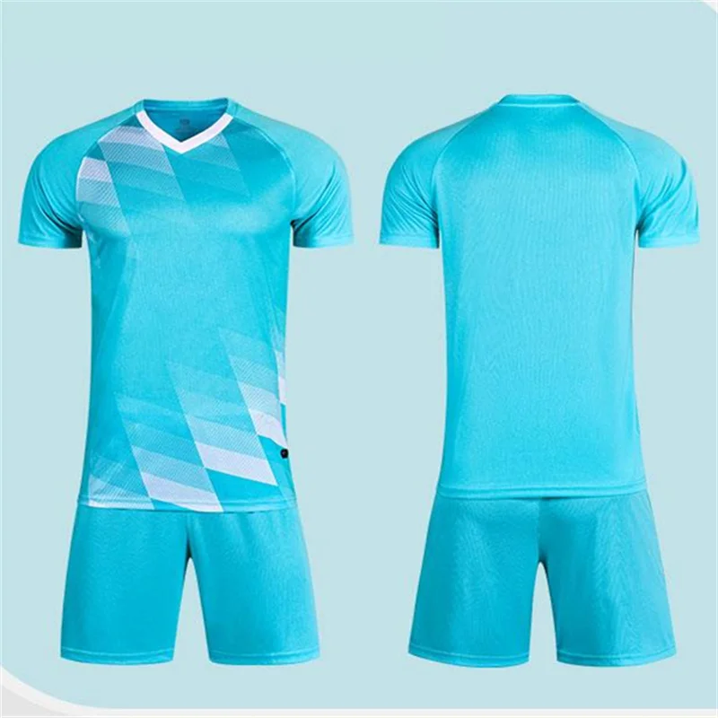 مخصص الطباعة الرقمية لكرة القدم كيت عادي الكبار والأطفال أزياء كرة القدم الكبار والأطفال جيرسي ملابس كرة القدم المخصصة #3