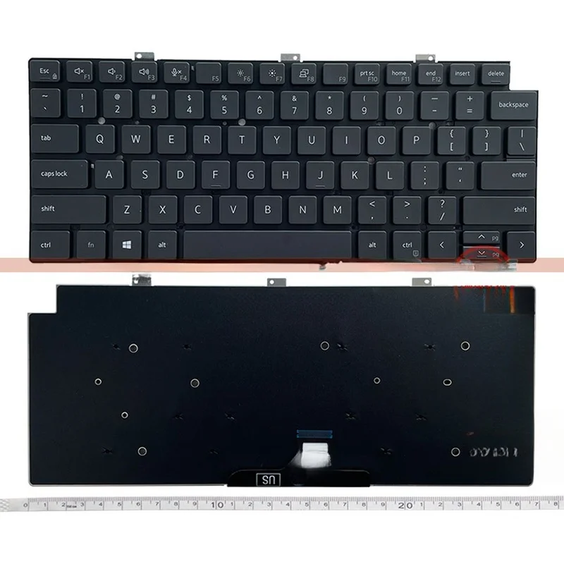 YY+New For DELL LATITUDE 5320 7320 E7320 P133G Laptop Keyboard US Non-Backlit