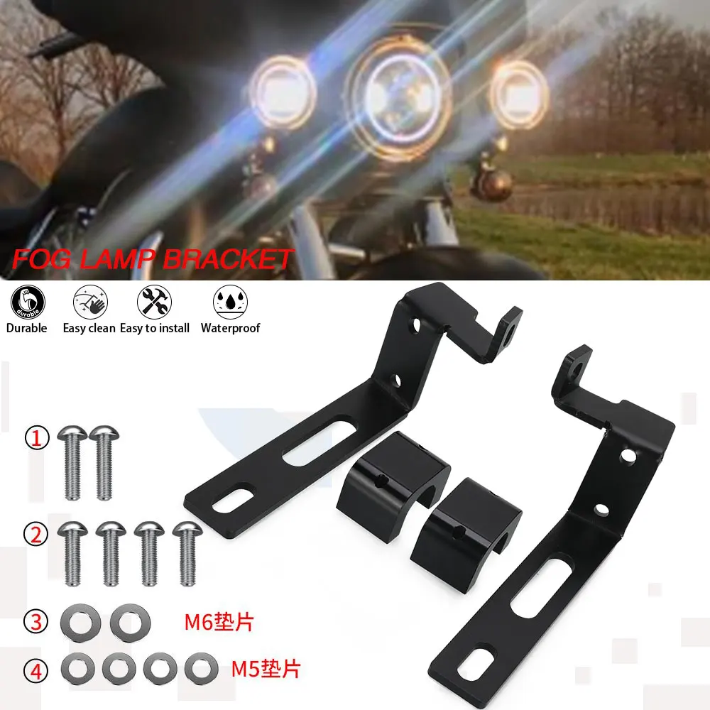 

2024 2025 Motorcycle For PAN AMERICA 1250 S PA1250 PA1250S Special RA1250 Standard Spotlight Holder Auxiliary Fog Light Brackets