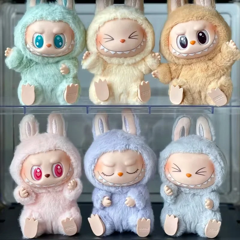 Labubu Keychain Figure Have A Seat Series Cute Enamel Face Labubu The Monsters Anime Model Collection Toy Gift Goods In Stock