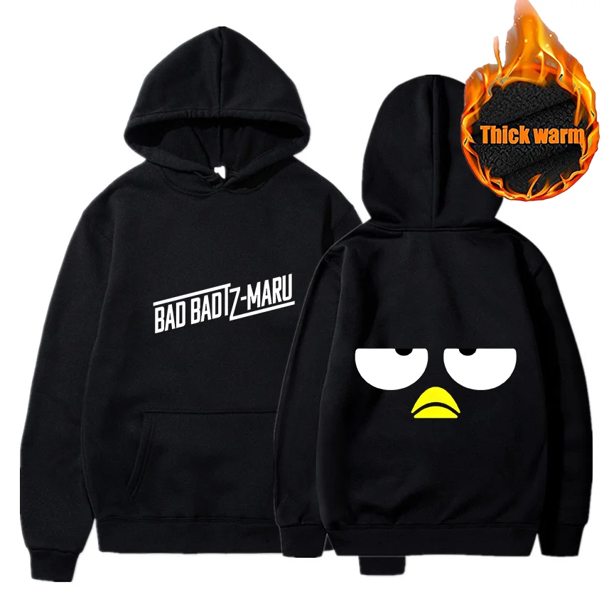 Bad Badtz Maru Hoodie Sweatshirts Men Women Autumn Casual Pullover Boys Girls Harajuku Streetwear Hoodies Pullover Sportwear