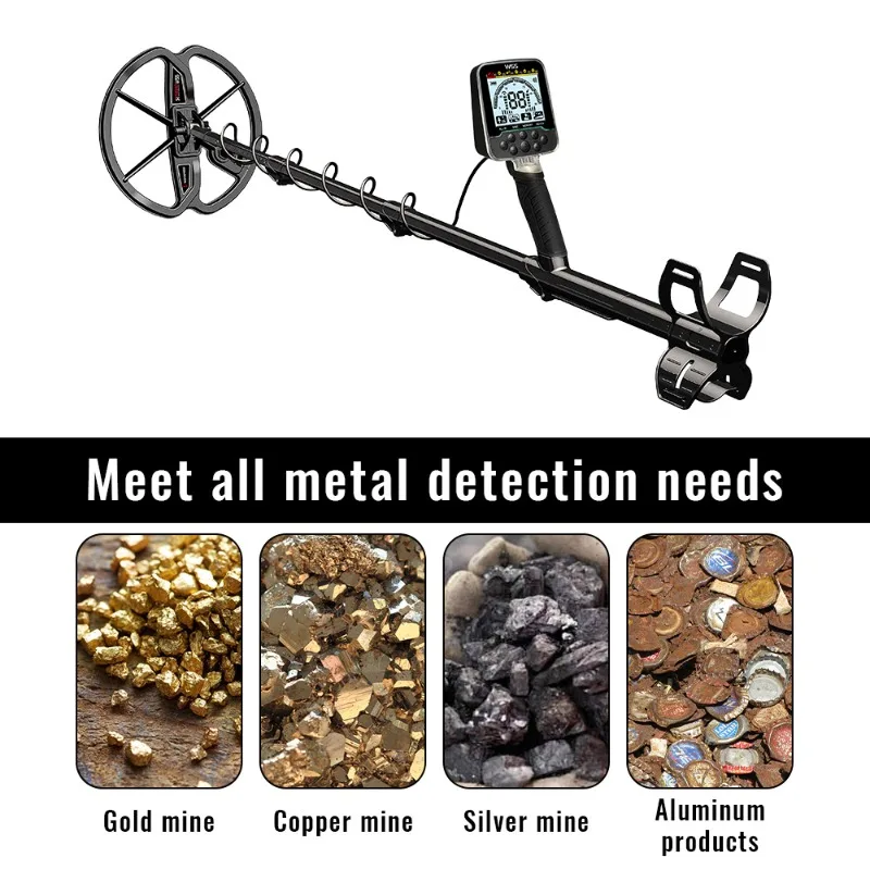 for Tianxun W55 Gold Detector Equipment Rechargeable Remote Metal Detector Fully Waterproof Sensitive Treasure Hunter for Gold