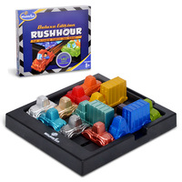 Children's Huarong Road Reasoning Desktop Toy for Racing Rush Hour Car Puzzle Traffic Game Logical Thinking Clearance Game Gifts