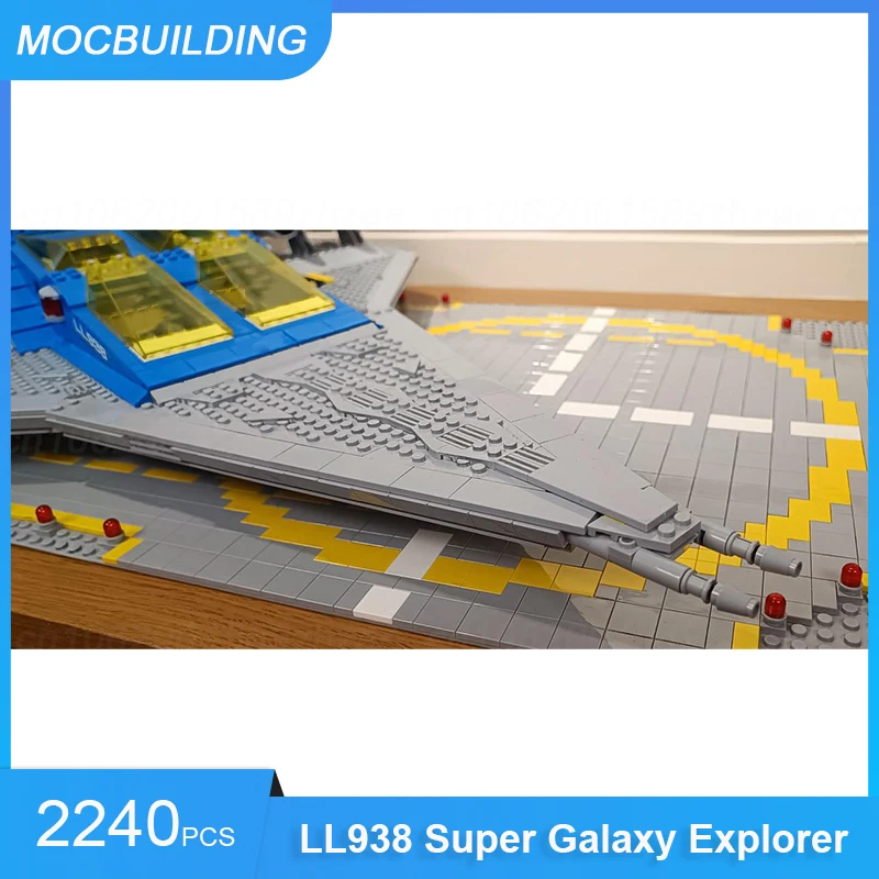 MOC Building Blocks LL938 Super Galaxy Explorer Model DIY Assemble Bricks Classic Space Educational Creative Toys Gifts 2240PCS