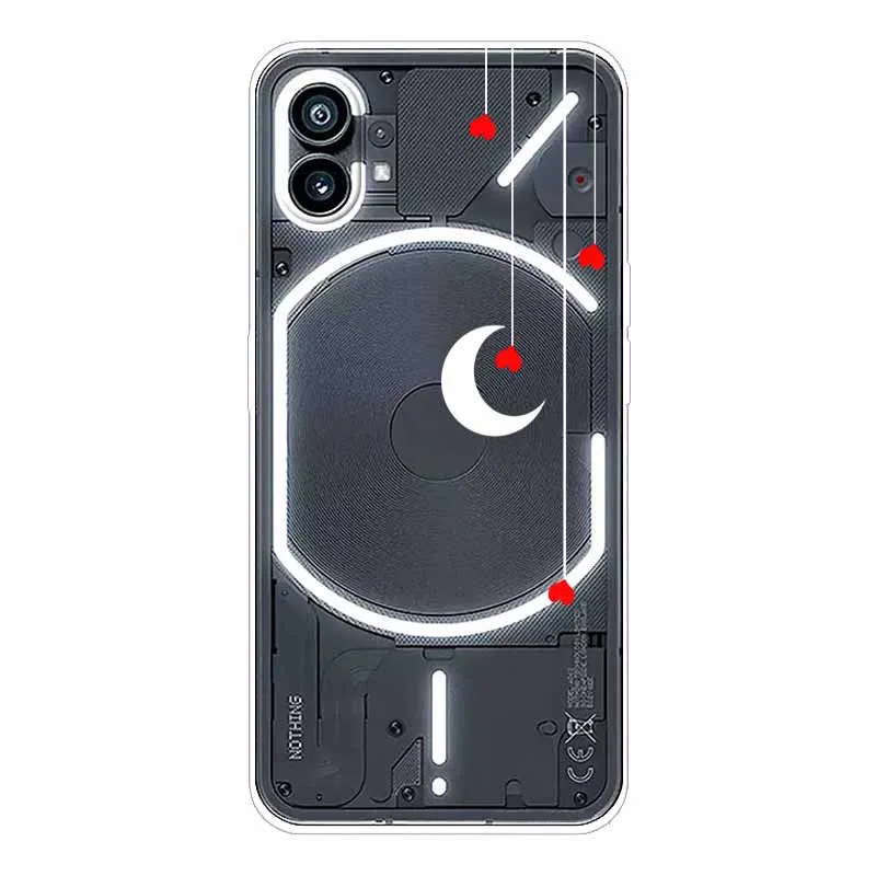 For Nothing Phone 1 Case TPU Silicone Soft Clear Protective Case for Nothing Phone 1 Phone1 (1) 5G Phone One Cover Transparent