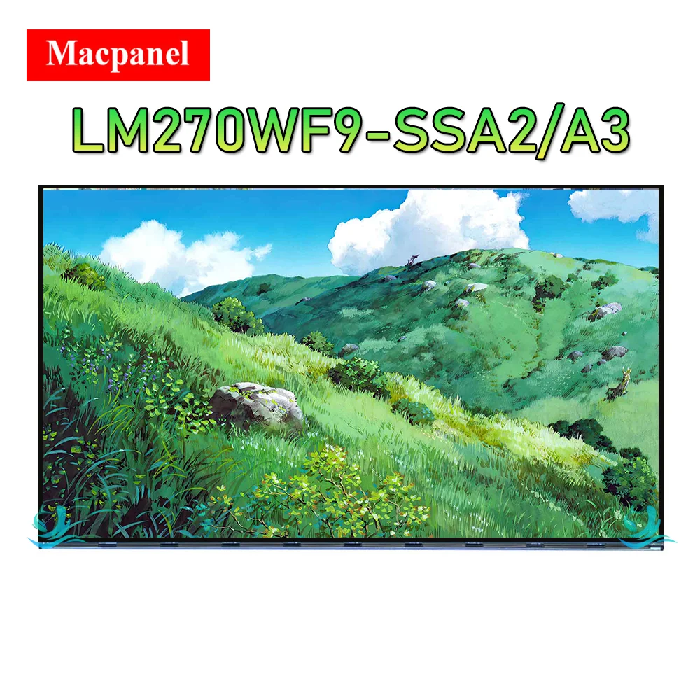 

27 INCH original LCD screen panel model LM270WF9-SSA1 LM270WF9-SSA2 LM270WF9-SSA3 240HZ