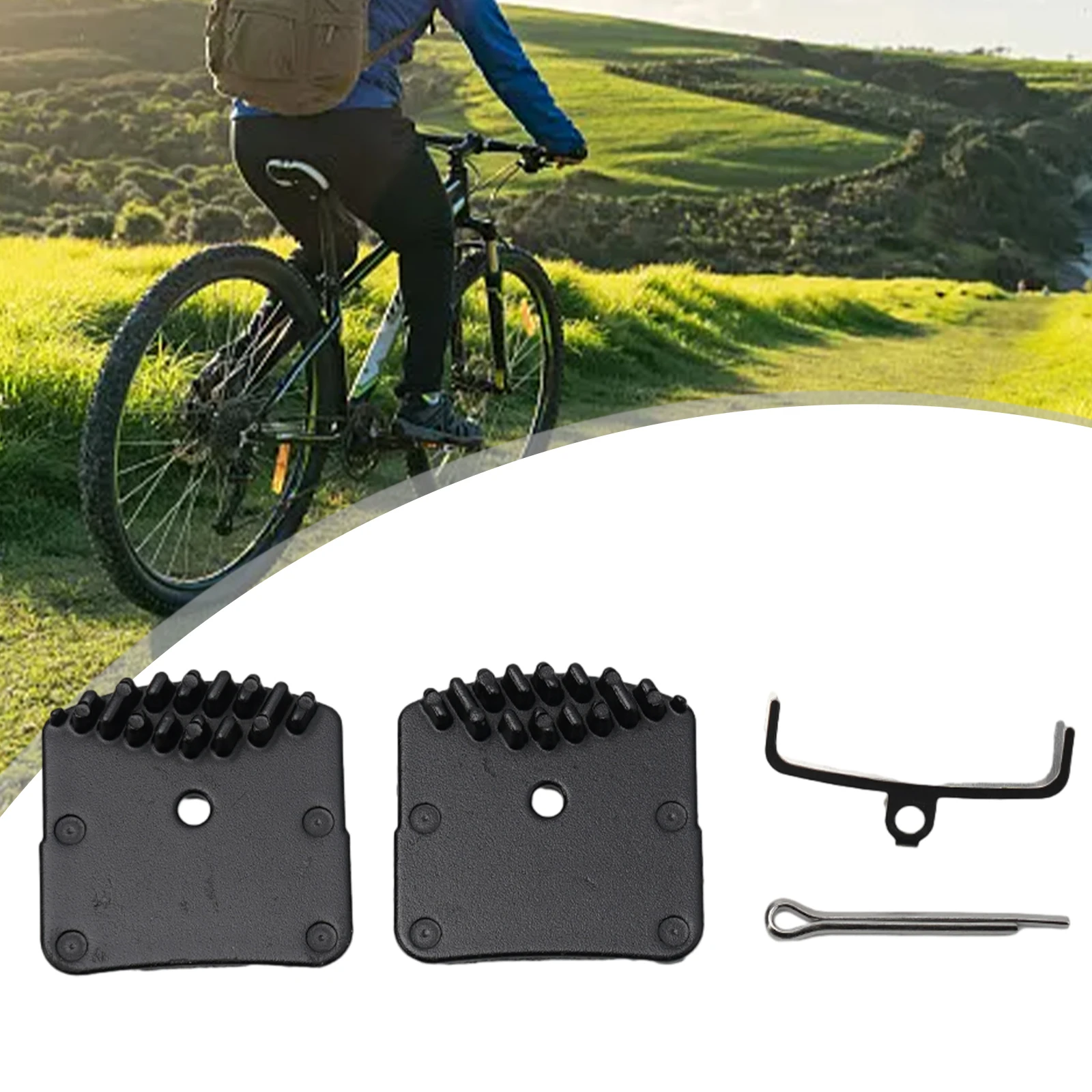 

Disc Brake Pad Disc Brake Pads M820 M640 N03A 40x37mm Black Cooling Brake Pads Cycling Part For-Shimano Saint Zee