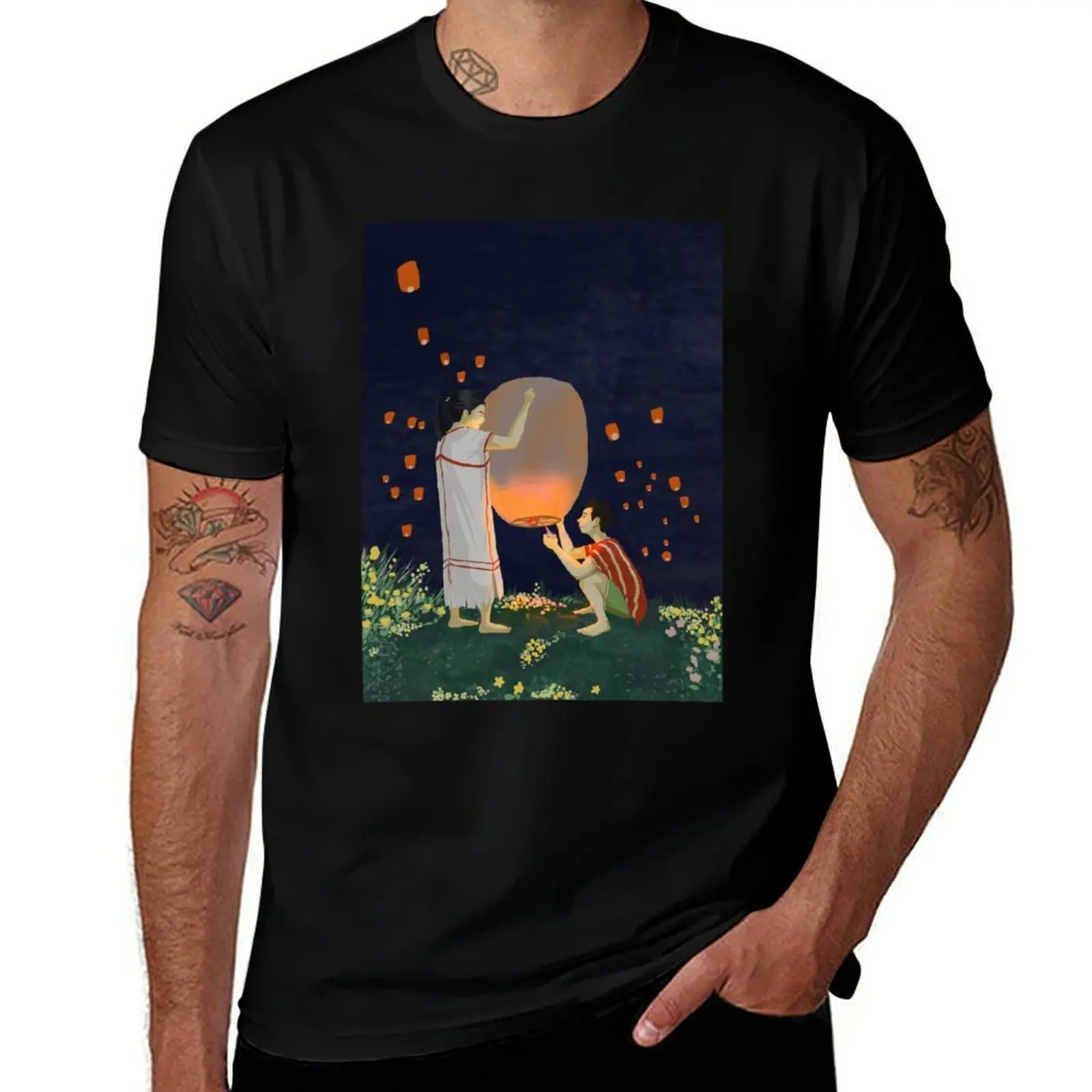 

loy krathong Karen T-Shirt t shirt custom print t shirts for man graphic vintage T-Shirt