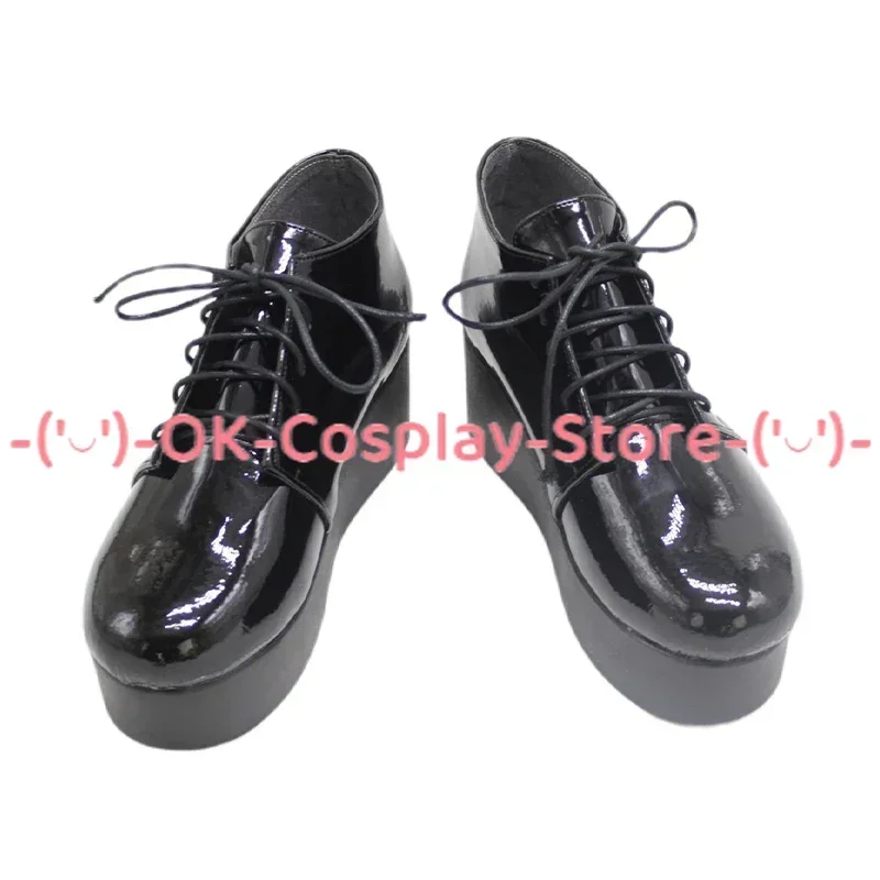 [Aangepast] Tokoyami Towa Cosplay Schoenen Vtuber Anime Rollenspel Props Vrouwen Halloween Carnaval Holiday Party PU Lederen Laarzen