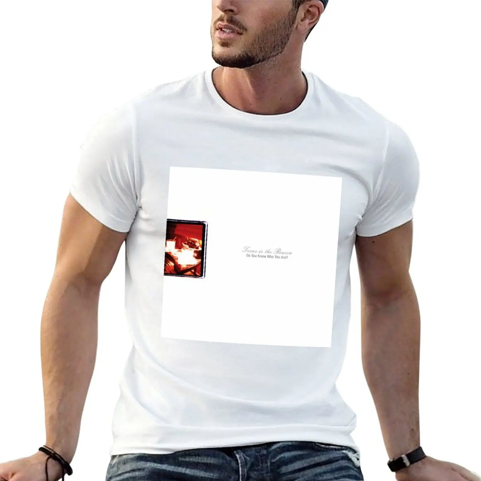 Texas est la raison - Savais-tu qui tu es ? T-shirt décontracté à imprimé fantaisie