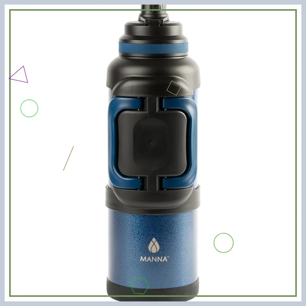 

Stainless Steel Vacuum Insulated Water Jug - 4L Capacity, Keeps Drinks Hot or Cold for Days