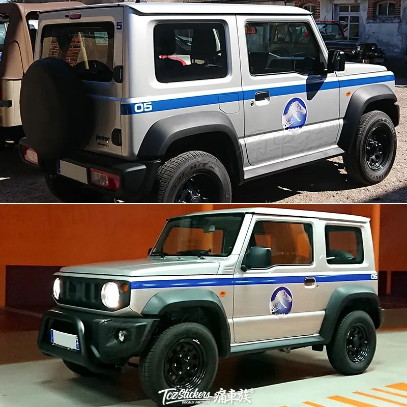 

Car Vinyl Decals Body Sticker FOR Suzuki jimny pearance Customized fashion decal film accessories