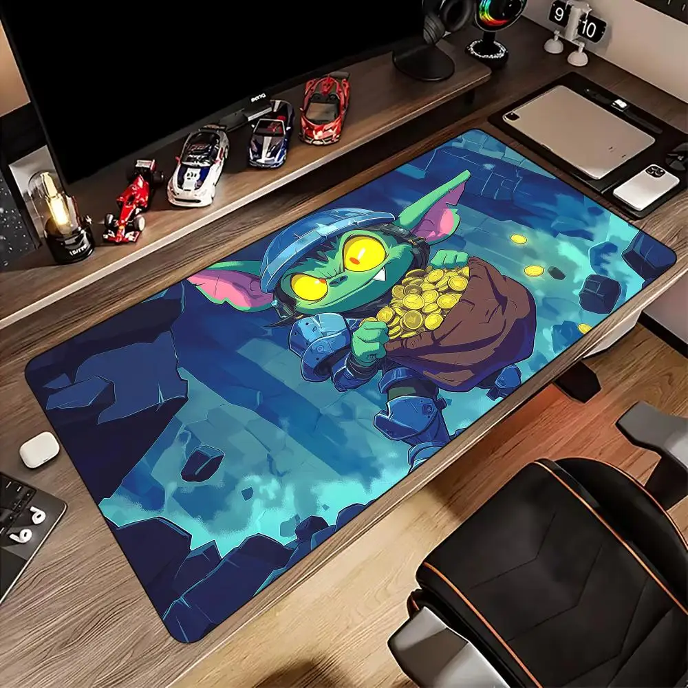 

Green Monster magic playmat Mouse Pad Desk Mat gaming mats Non-Slip Rubber base gamer pc accessories Keyboard Extended mousepads