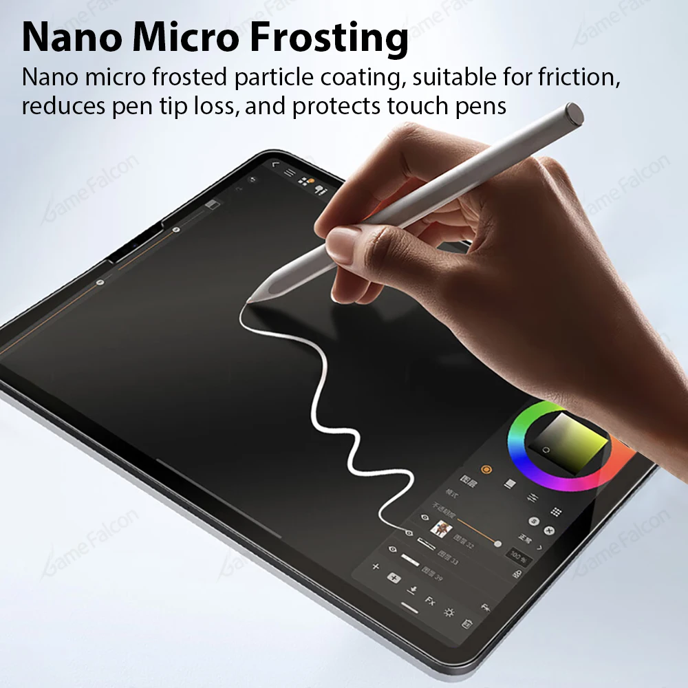 Like Paper Feel Screen Protector For Ipad 10 9 10th 9th Generation Pro 13 M4 12.9 Air 11 5 4 3 M2 Mini 6 7 2024 Protective Film