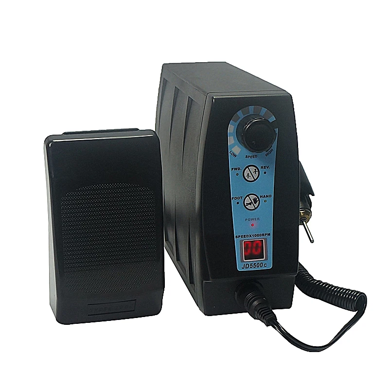 Jsda-Broca Elétrica para Pedicure e Manicure, Fresadora, JD5500C, 35000 RPM, 120 W, 220V