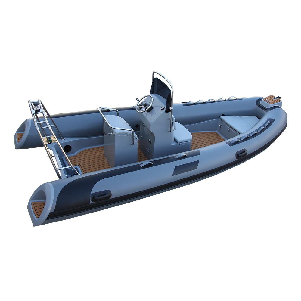 CE Verified Inflatable Boat Rib Hypalon Inflatable Boat RIB-520 with Outboard Motor