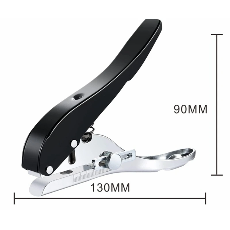 2PCS Hand-Held Hole Puncher Edge Banding For Students Comes With Two Spare Springs