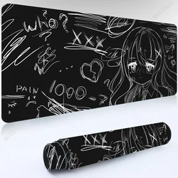 Mousepad Kawaii Desk Mat Anime Mouse Mats Kawaii Gaming Pad on The Table Setup Gamer Accessories Keyboard Pad Mouse Rug Carpet