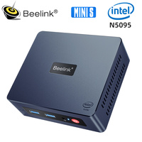 2022 Beelink Min S  Mini PC Intel 11th Gen Jasper Lake N5095 DDR4 8GB 256GB 128GB SSD Wifi BT 1000M LAN Desktop