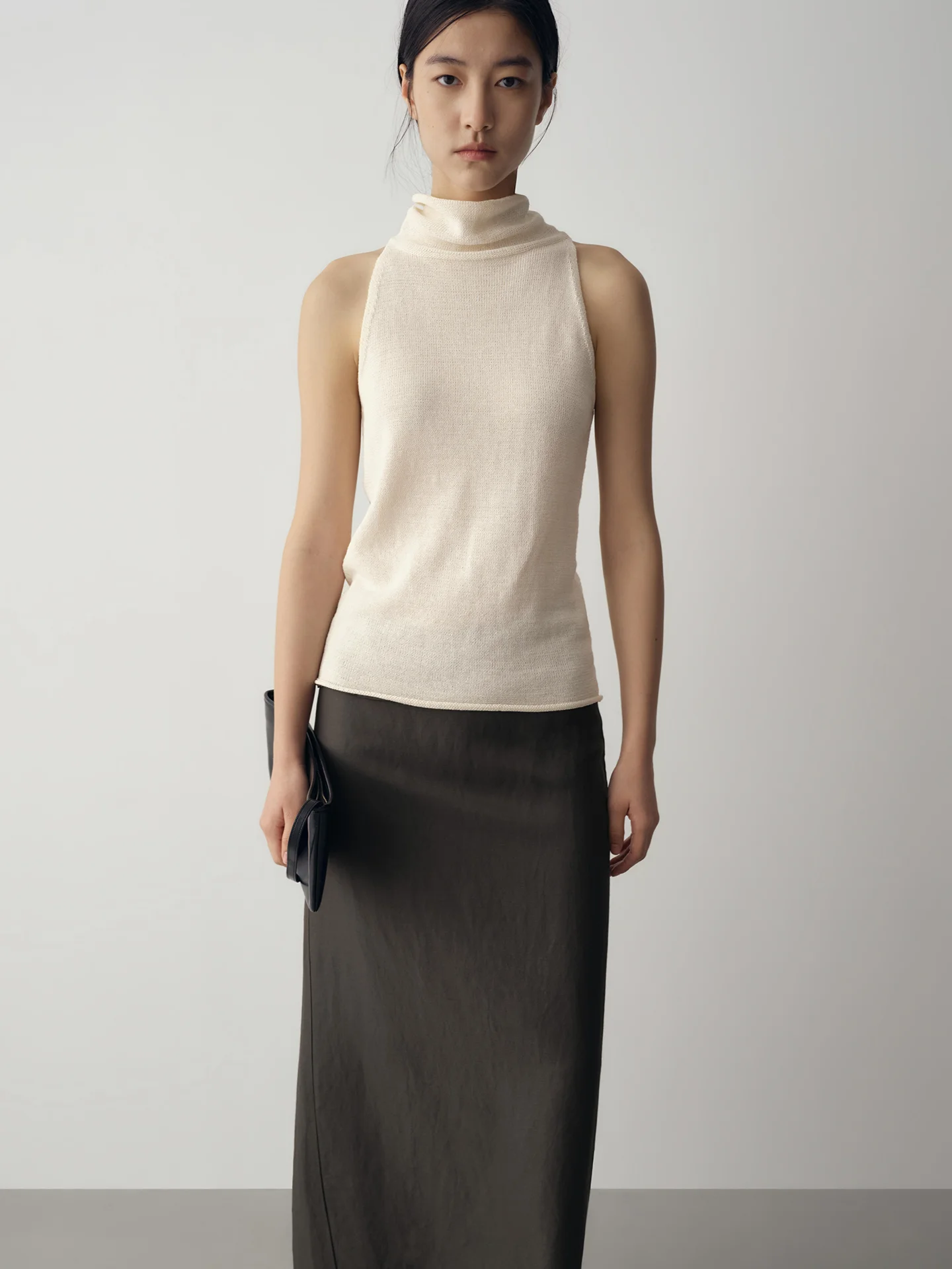 

Новинка Весна-Лето: Модный свободный вязаный жилет с манжетами, женский, простой, приталенный, из смесового хлопка