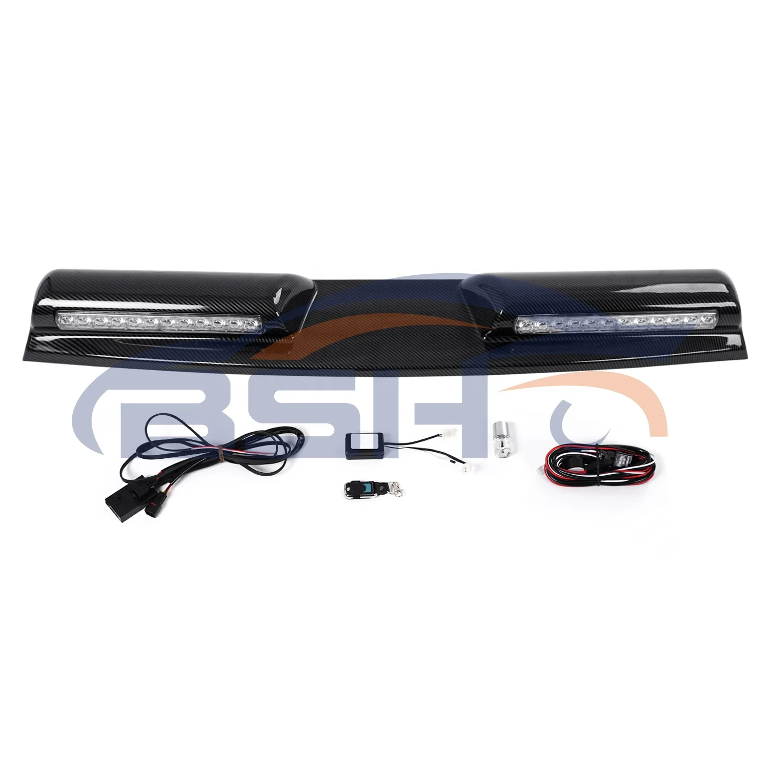 

Top Roof Offroad Led Carbon Look Luggage Rack Off-Road Adventure Fog-Proof Light for Land Cruiser Roof Light Bar Pod