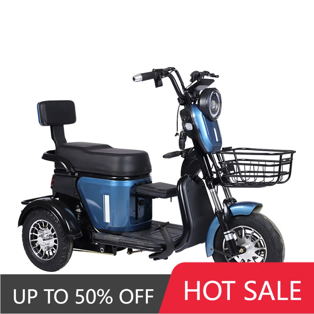 RRE 48V adult electric tricycle with sidecar electric tricycle