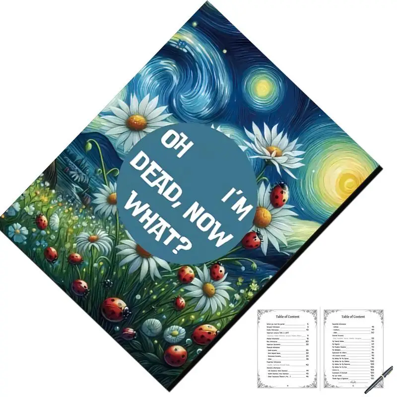 

Final Arrangements Workbook Interesting Notebook Book Planner Organizer Workbook Beneficiary Planner Book My Final Wishes