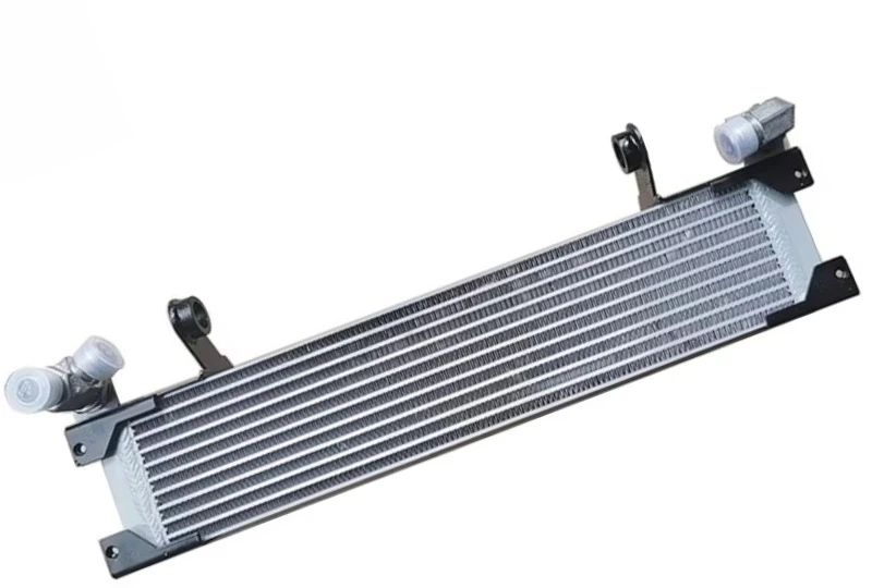 

High quality Drain Oil Cooler Kit Oil Cooler Dual Core Radiators Universal Aluminum Manufacturer