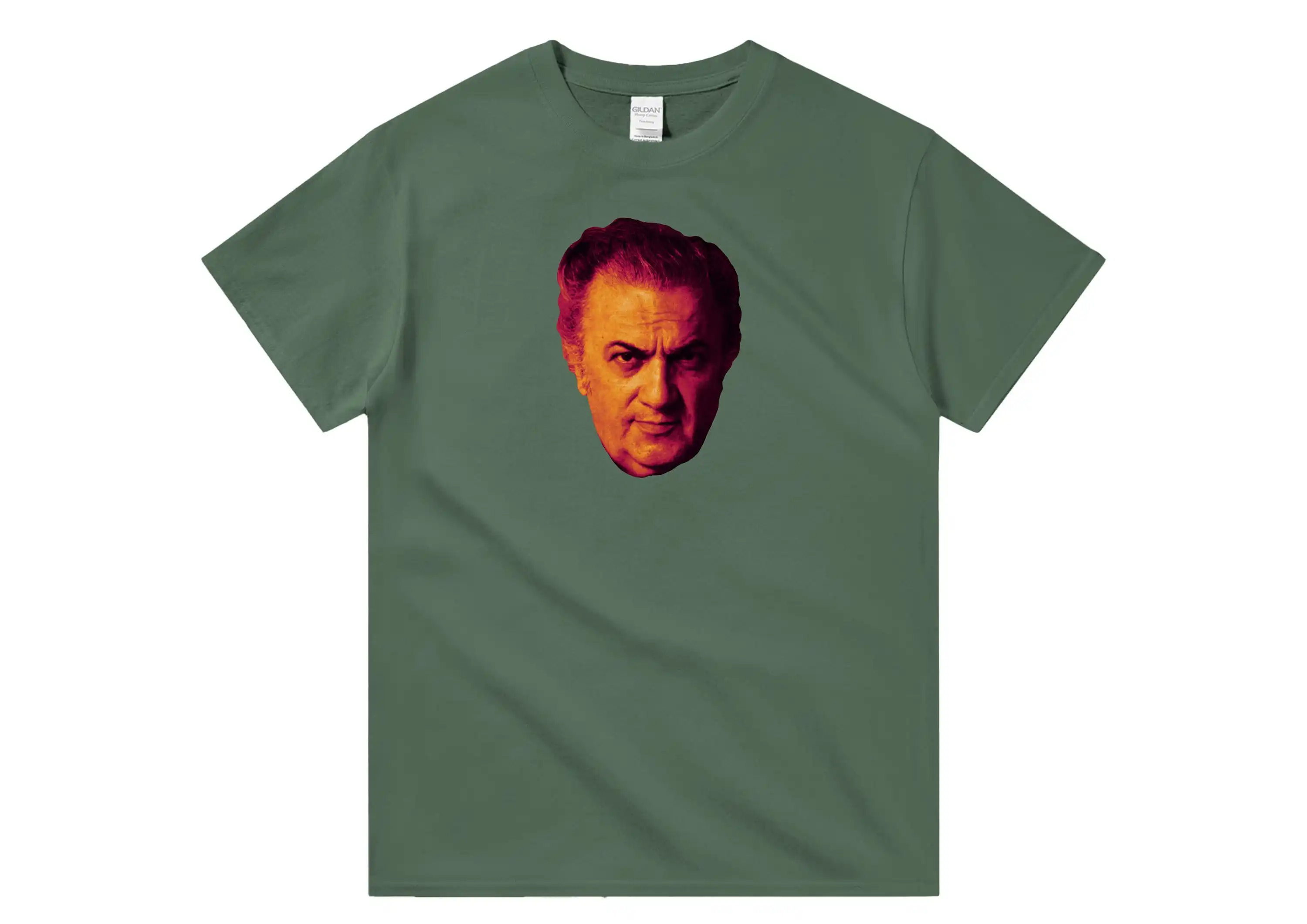 

Federico Fellini Director Cinema Cult T Shirt Hq Movie Print Heavyweight Crewneck