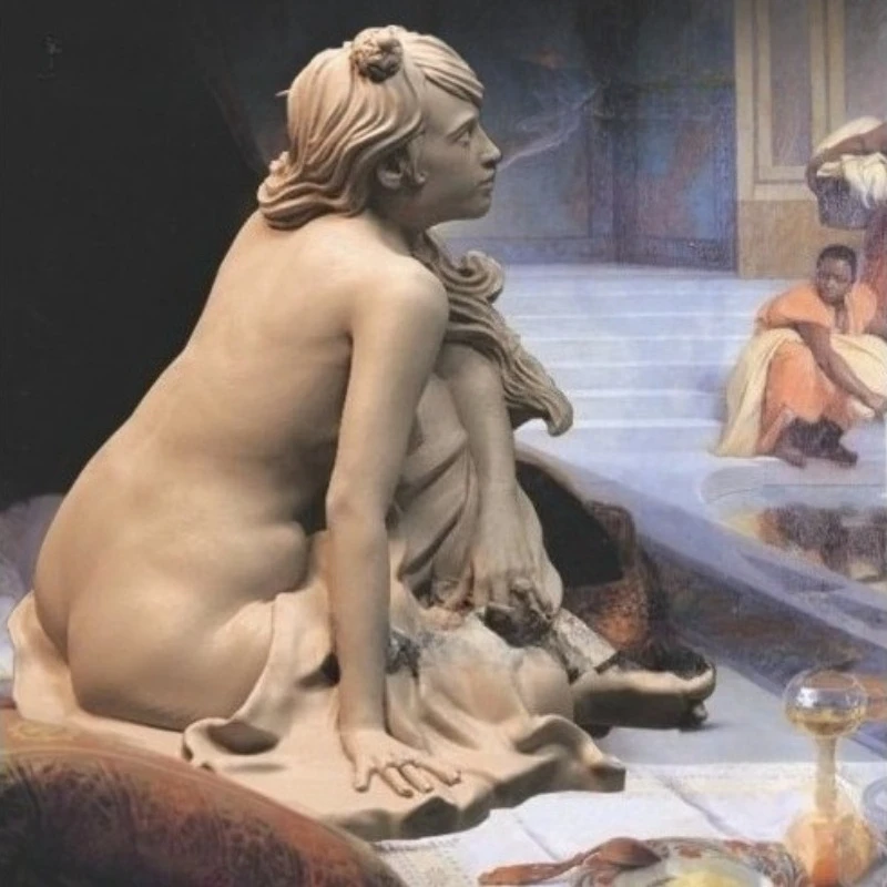 

Масштаб 1/24, литая под давлением фигурка из смолы, комплект модели, сидячая красивая девушка (размер сидения 40 мм), миниатюрная игрушка в разобранном виде, неокрашенная диорама «сделай сам»