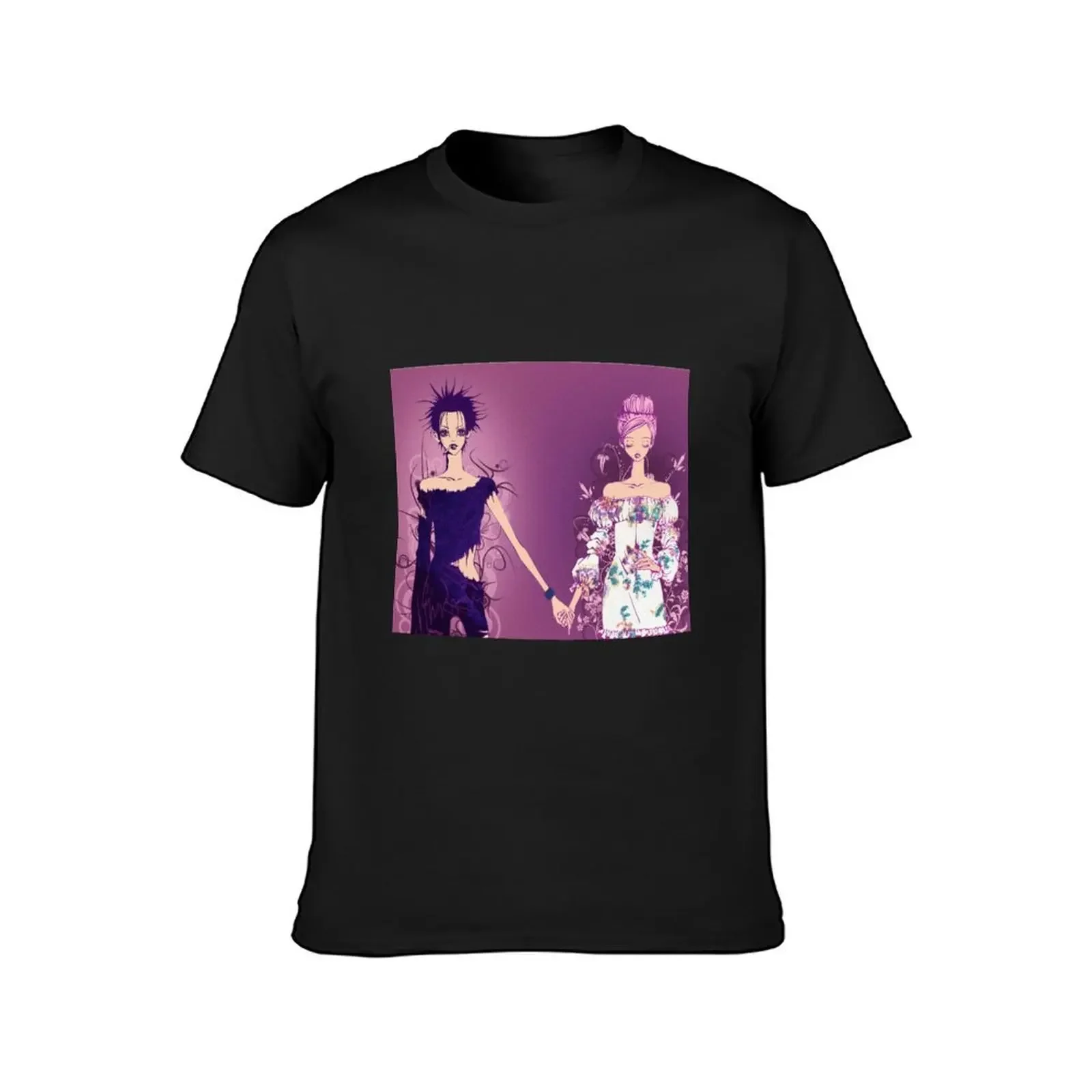 Nana Osaki and Nana Komatsu T-Shirt anime figures rapper graphic tees mens t shirts