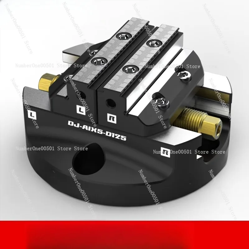 

4th and 5th Axis Quick Change Fixture Zero Point Disc Type Integrated Self Centering Concentric Vise