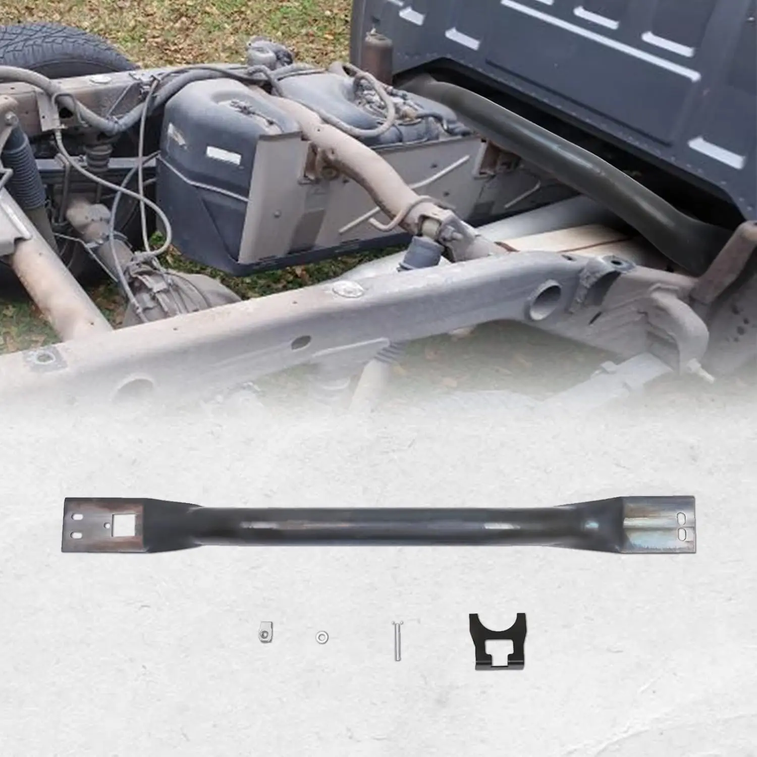 

ELITEWILL Upgrade Front Fuel Tank Support Crossmember with OEM Bracket Fit for 1999-2006 Chevy Silverado & GMC Sierra