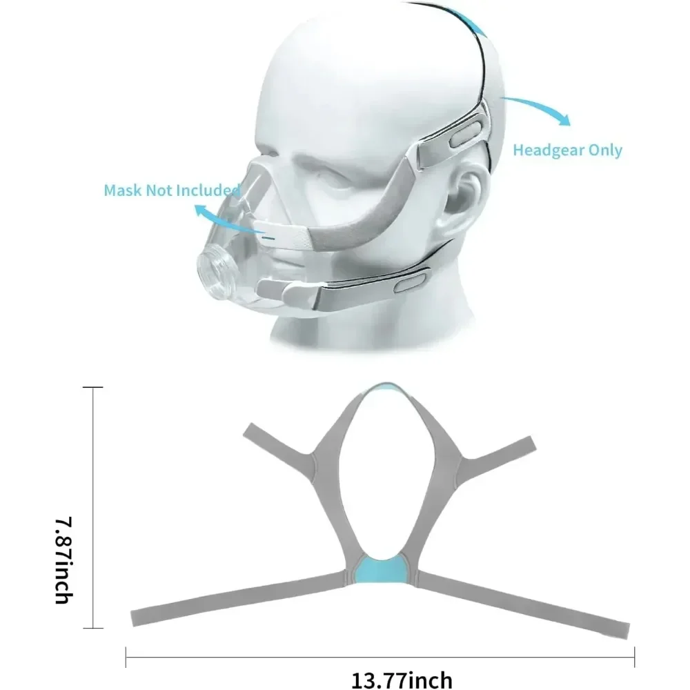 Casco para AirFit N20/AirTouch N20, correa de repuesto para casco CPAP unisex suave y cómoda (sin máscara)