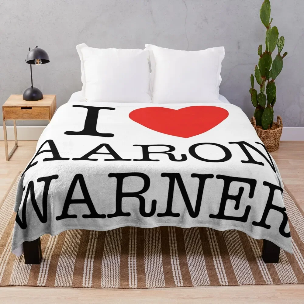 

I heart aaron warner Throw Blanket Vintage Kid'S bed plaid Shaggy Blankets