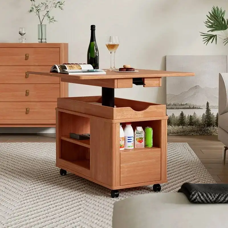 Trendy multifunctionele salontafel Moderne Scandinavische opbergruimte Italiaanse middentafel Ruimtebesparend Mesa De Centro Sala Meubilair Thuis