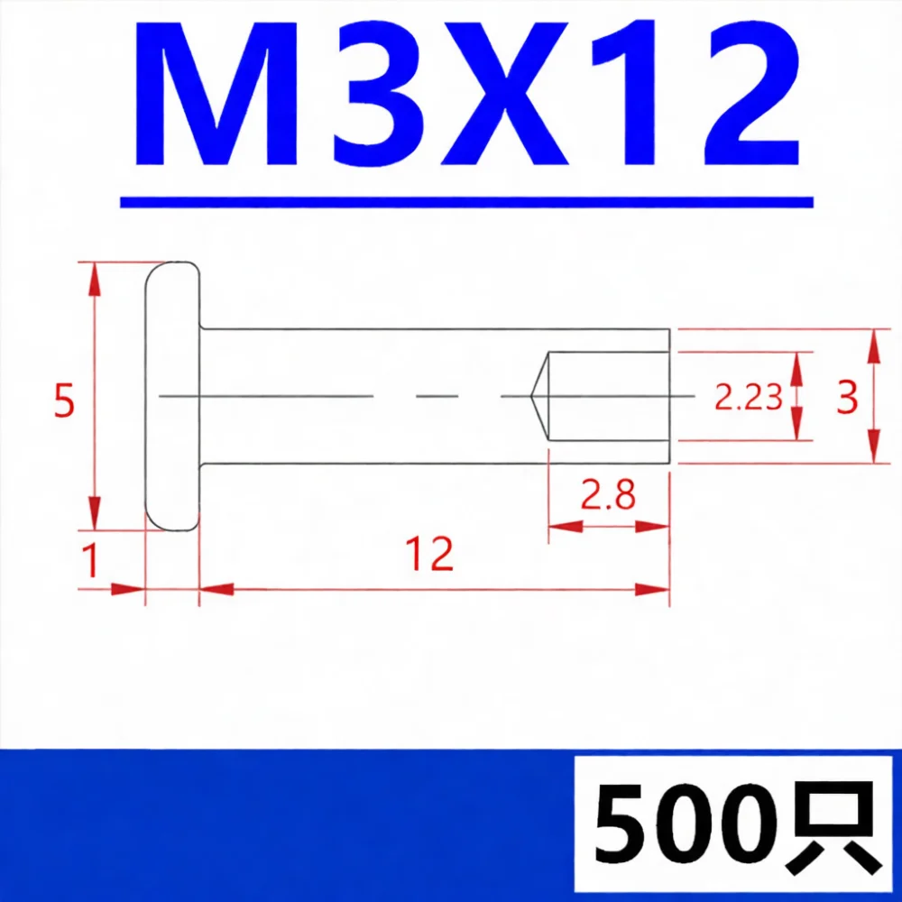 Durable Semi Tubular Rivets Flat Head Zinc Plated Fasteners Industrial Hardware Components For Metal Plate Connection M3 M8