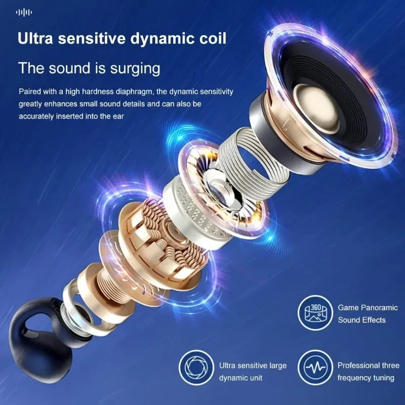 New Original T75 air Conduction Wireless Bluetooth 5.3 Headphones Sports Earphones HiFi Sound Quality Waterproof TWS Headset