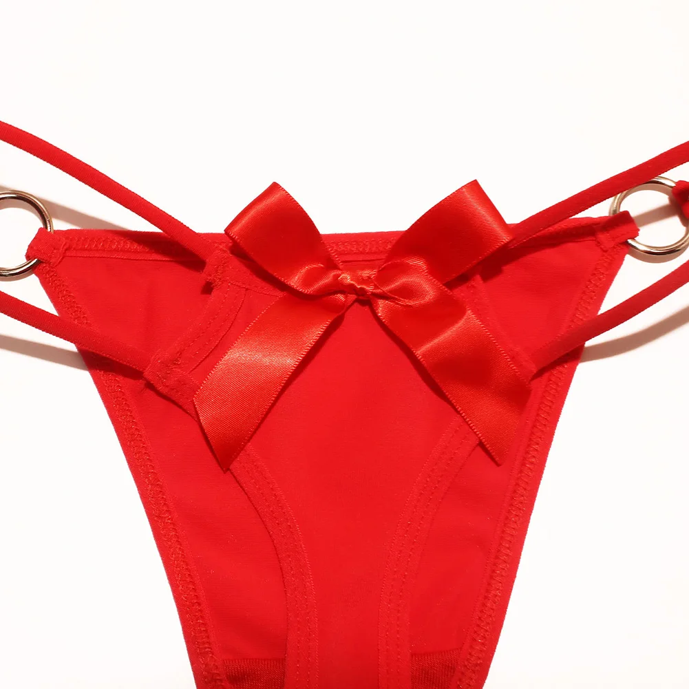 

G-String Hollow Panties Women T-Back Low Rise Thong Breathable Underwear For Women Intimate Lingerie Elastic Soft Underpants