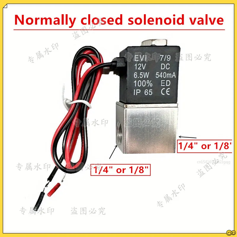 Solenoid Valve Normally Closed 1/4