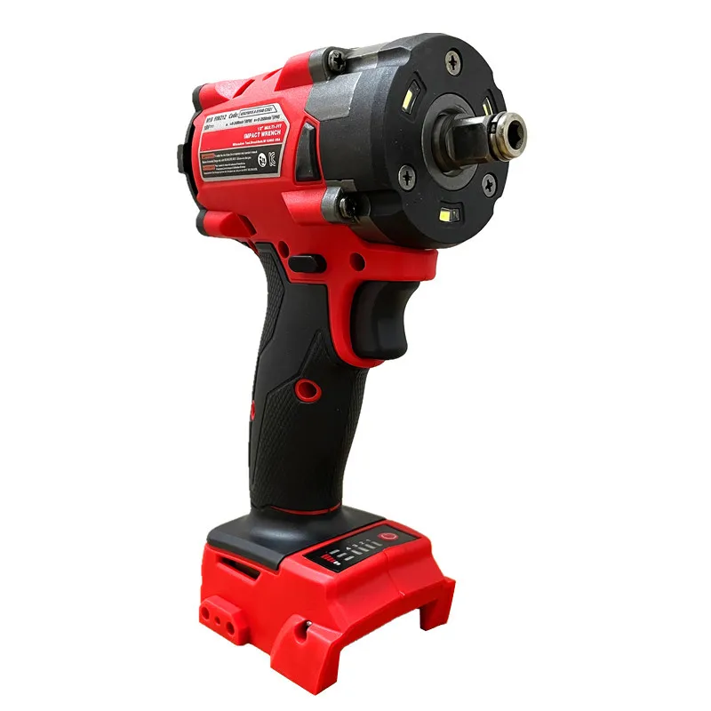Electric Cordless Wrench Brushless Screwdriver Impact Drill Power Tools Car Truck Repair Compatible For Milwaukee 18V Battery
