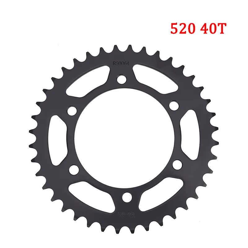 Motorcycle 520 40T 43T 45T Rear Sprocket For Kawasaki Road EX250 EX250R EX300 EX400 EX500 ER500 ER5 SE SE2 Ninja 1WD-F5443-00-00