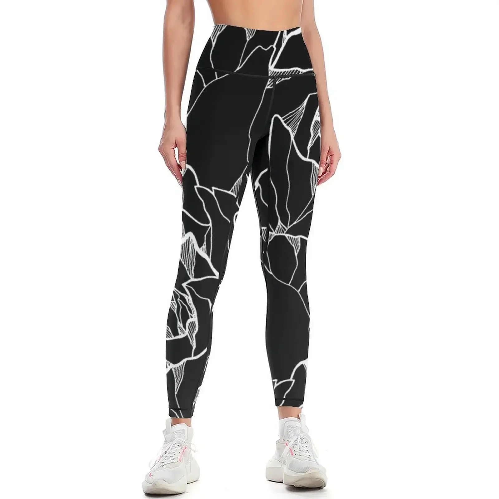 

Pointy Peaks Leggings for girls gym's clothing legging pants raises butt Leginsy push up Womens Leggings