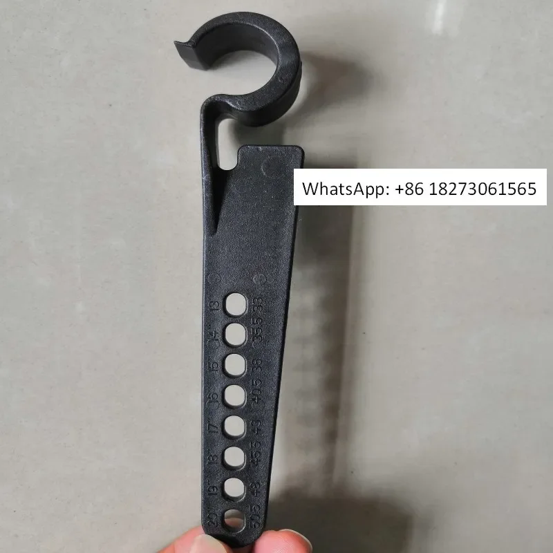 Wheelchair Accessories 8 Hole Cross Plastic Parts Side Pull Hook Fixed Buckle