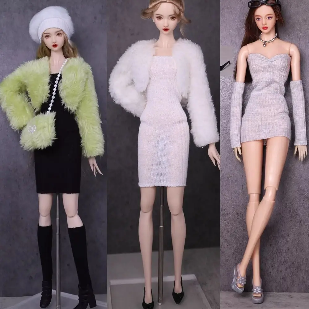 

Fashion Doll Party Clothes New Casual Wears Elegant 30cm Doll Clothes 10 Styles Plush Coat 11.5" Doll/1/6 BJD Dolls