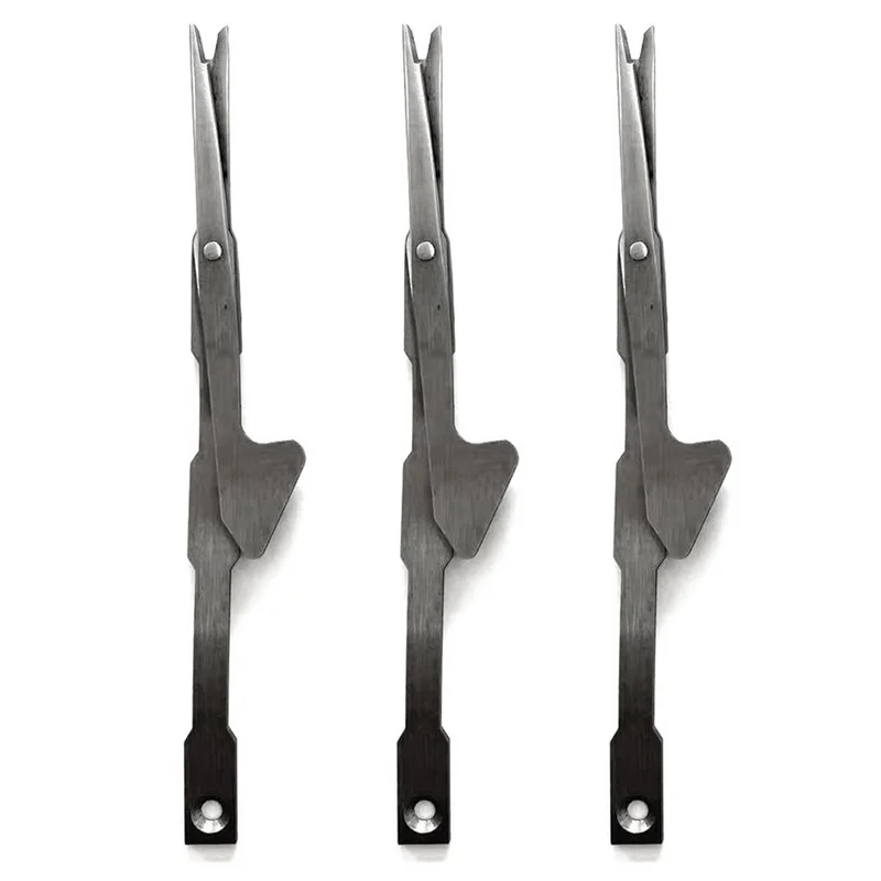

Hot Sale-3X Electric Carpet Weaving Cutting Shears Cut Pile Scissor And Loop Pile Scissor For Electric Tufting Rug Machines