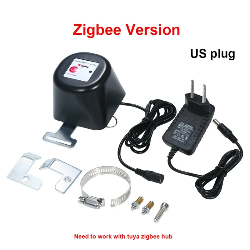 Tuya Zigbee Smart Manipulator Klep Controller Voor Water Gas Automatische Uitschakeling Ondersteuning Alexa Home Smartlife-X62A